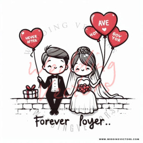 love wedding vectors 8743