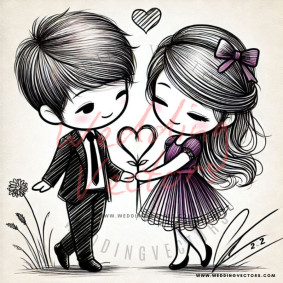 love wedding vectors 8744