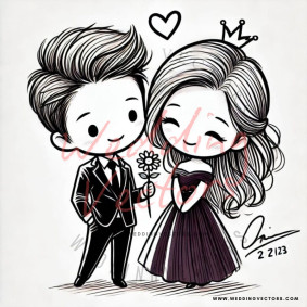 love wedding vectors 8746
