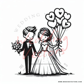 love wedding vectors 8747