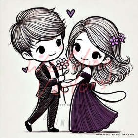 love wedding vectors 8748
