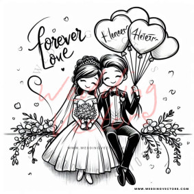 love wedding vectors 8749