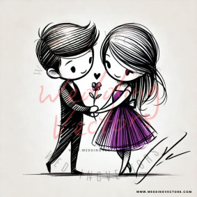 love wedding vectors 8750