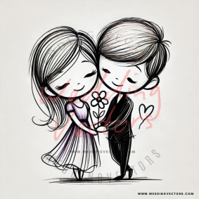 love wedding vectors 8752