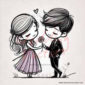 love wedding vectors 8754