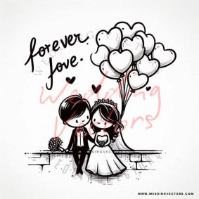 love wedding vectors 8758