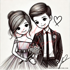 love wedding vectors 8759