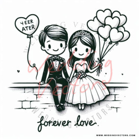 love wedding vectors 8762