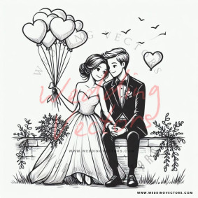 love wedding vectors 8766