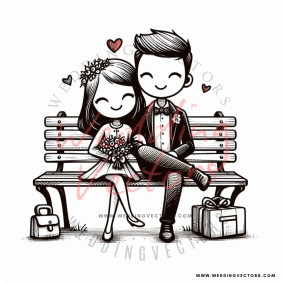 love wedding vectors 8774