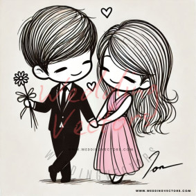 love wedding vectors 8775
