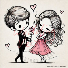 love wedding vectors 8777