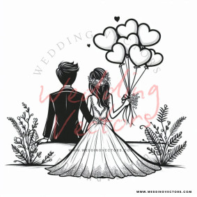 love wedding vectors 8781