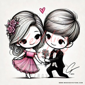 love wedding vectors 8782