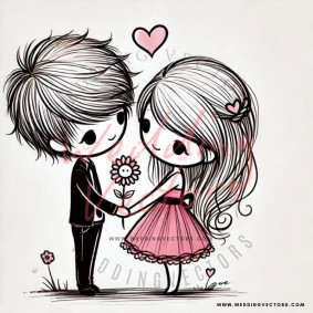 love wedding vectors 8786