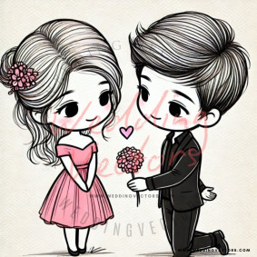 love wedding vectors 8788