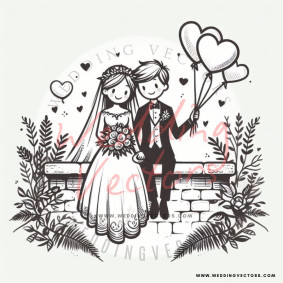 love wedding vectors 8789