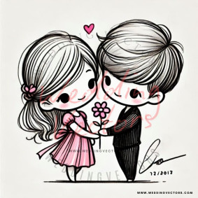 love wedding vectors 8790