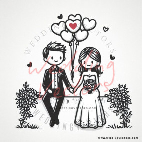 love wedding vectors 8791
