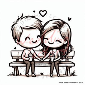 love wedding vectors 8797