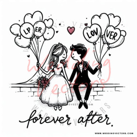 love wedding vectors 8806