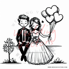 love wedding vectors 8808