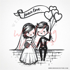 love wedding vectors 8810