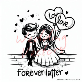 love wedding vectors 8812