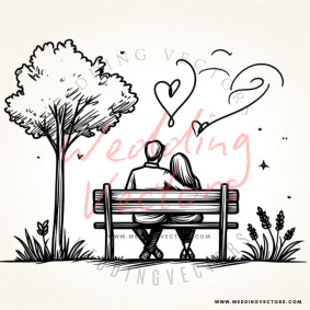 love wedding vectors 8959
