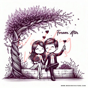 love wedding vectors 8965