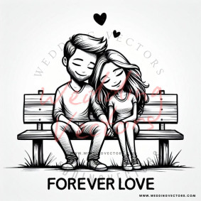 love wedding vectors 8972