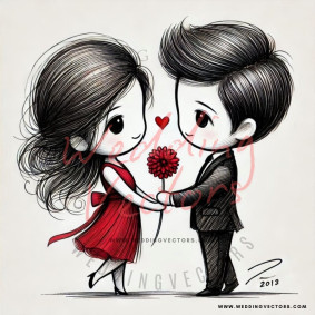 love wedding vectors 8973