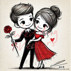 love wedding vectors 8983