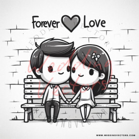 love wedding vectors 8986