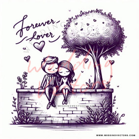 love wedding vectors 8988