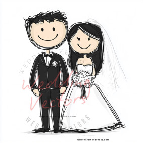 love wedding vectors 8990