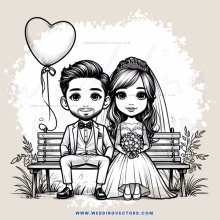 a couple sitting on a bench