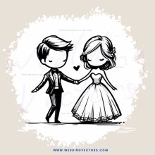 couple in tux and dress dancing together