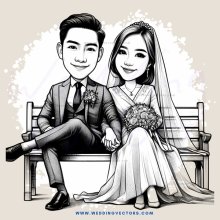 a couple sitting on a bench
