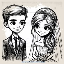 groom and bride