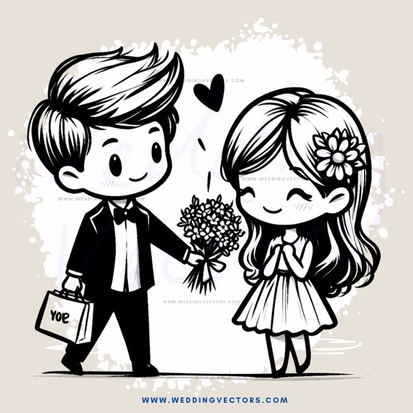 a love story in black and white