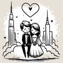 a couple in love with new york city