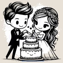 wedding cake topper