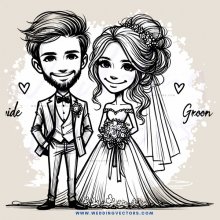 groom and bride picture