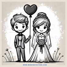 a bride and groom sharing a happy moment