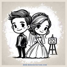 a man and woman posing for picture