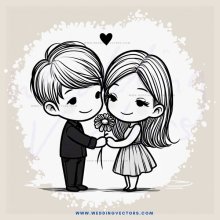 boy and girl hugging
