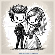 wedding couple clip art