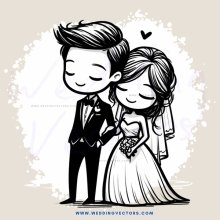 a couple standing with their eyes closed