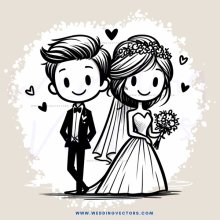 an engaged couple standing together holding hands